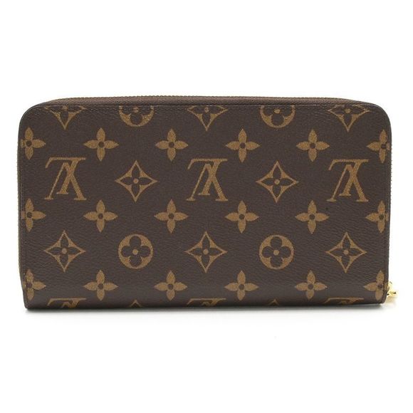 Louis Vuitton Long Zip Brown Zippy Wallet Organizer Monogram - Picture 2 of 6
